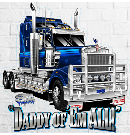 Daddy of em All - Sticker