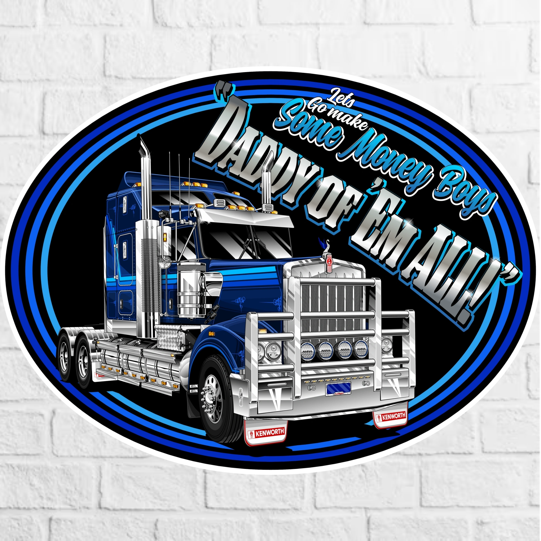 Daddy of em All - Sticker - Image 2