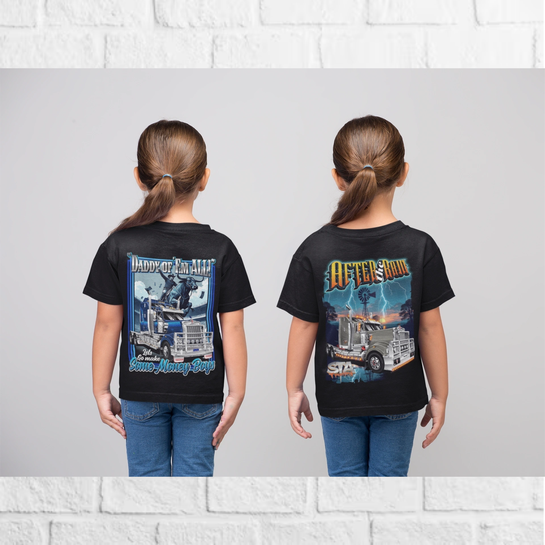Daddy of em All Kids Shirt - Image 2